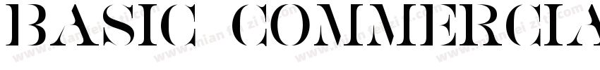 Basic Commercialtrade字体转换